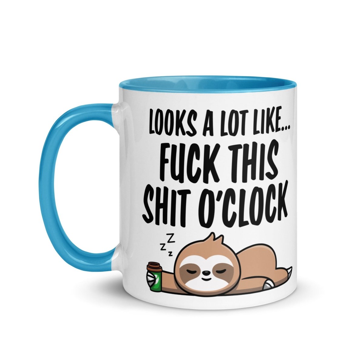 Humor Sh#$ O'clock Inner Color Mug - Max & Co Tees