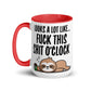 Humor Sh#$ O'clock Inner Color Mug - Max & Co Tees