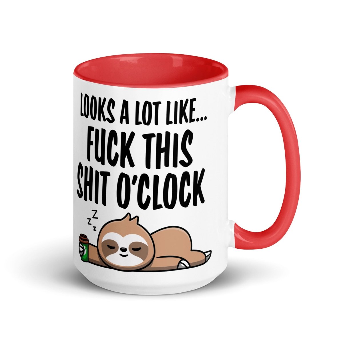 Humor Sh#$ O'clock Inner Color Mug - Max & Co Tees