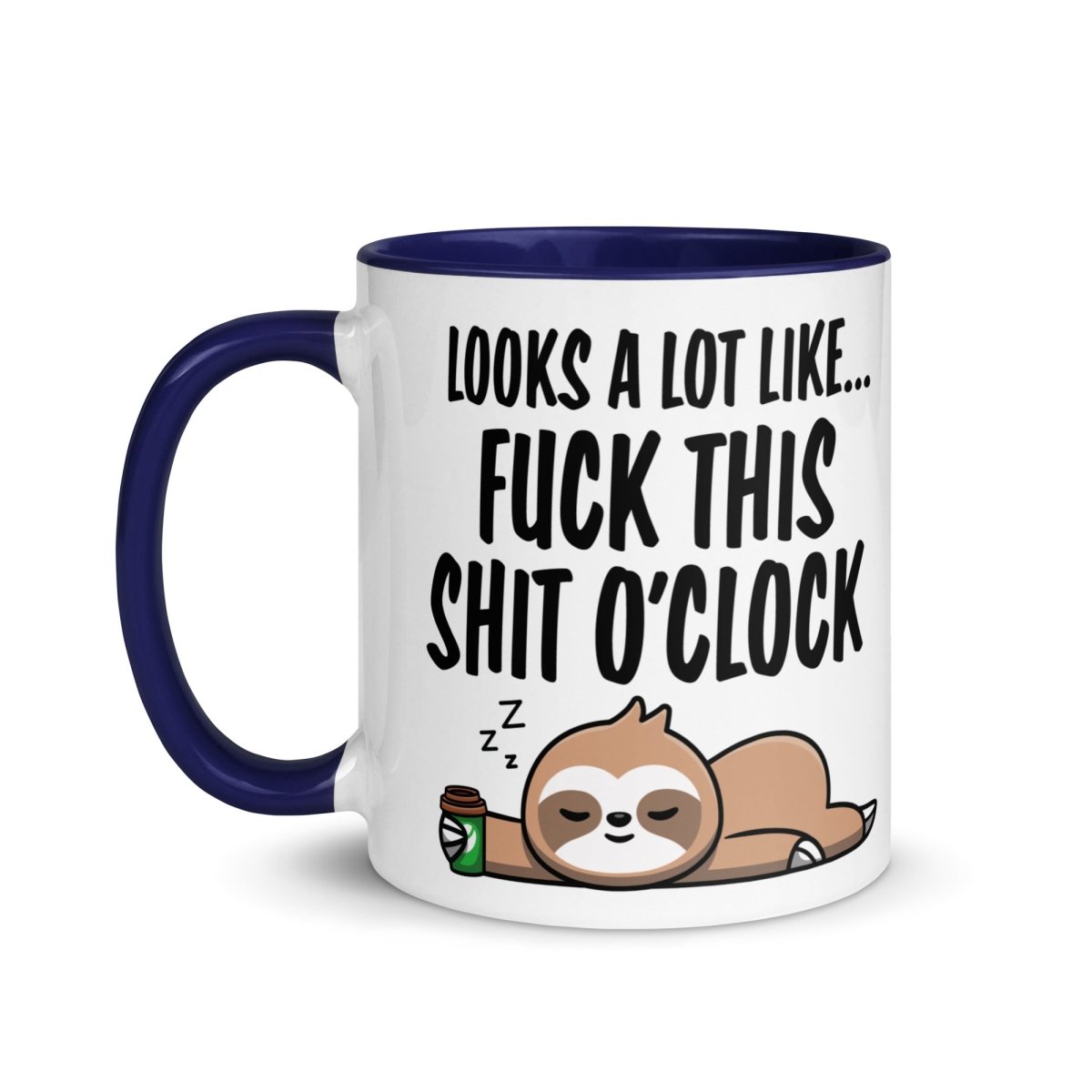 Humor Sh#$ O'clock Inner Color Mug - Max & Co Tees