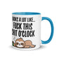 Humor Sh#$ O'clock Inner Color Mug - Max & Co Tees
