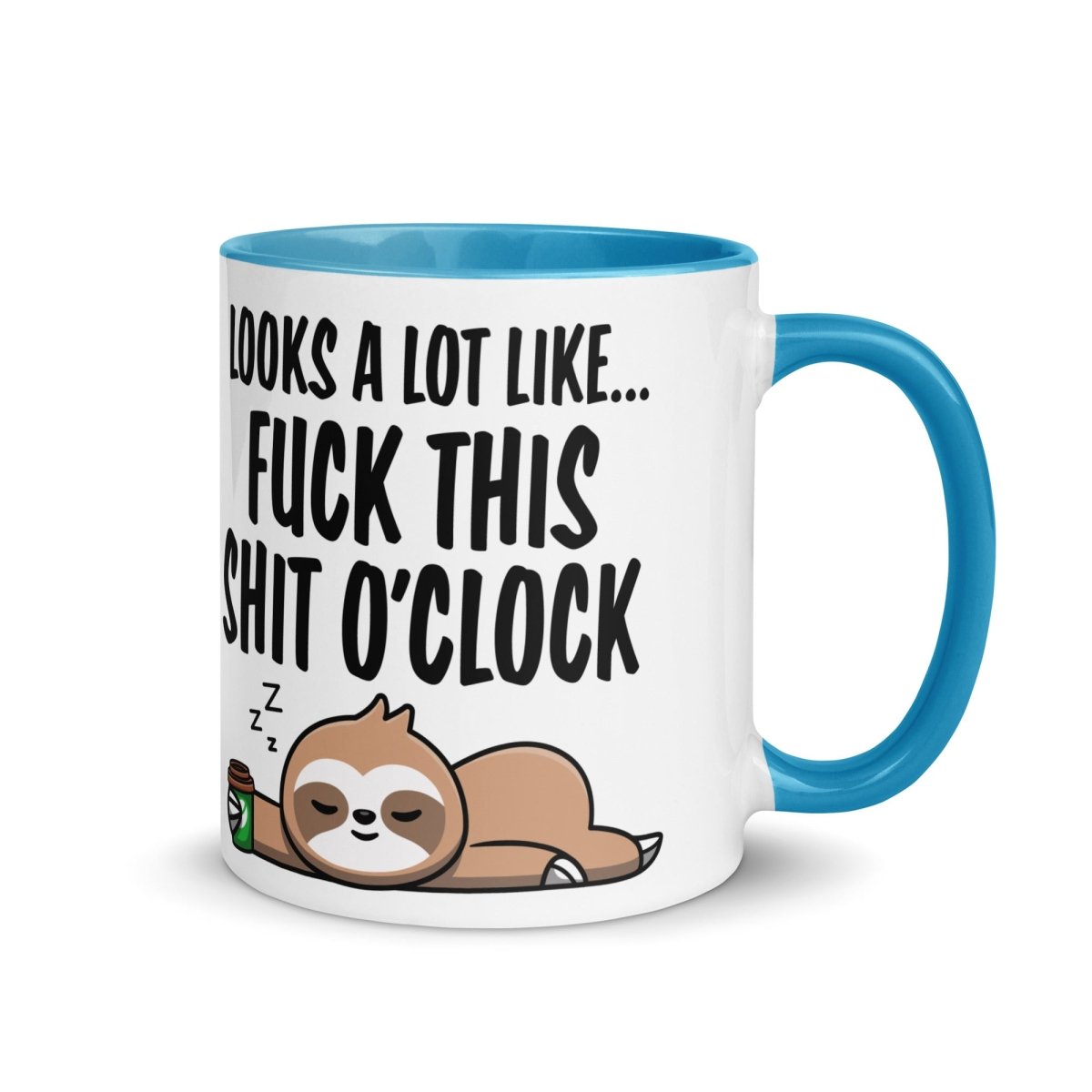 Humor Sh#$ O'clock Inner Color Mug - Max & Co Tees