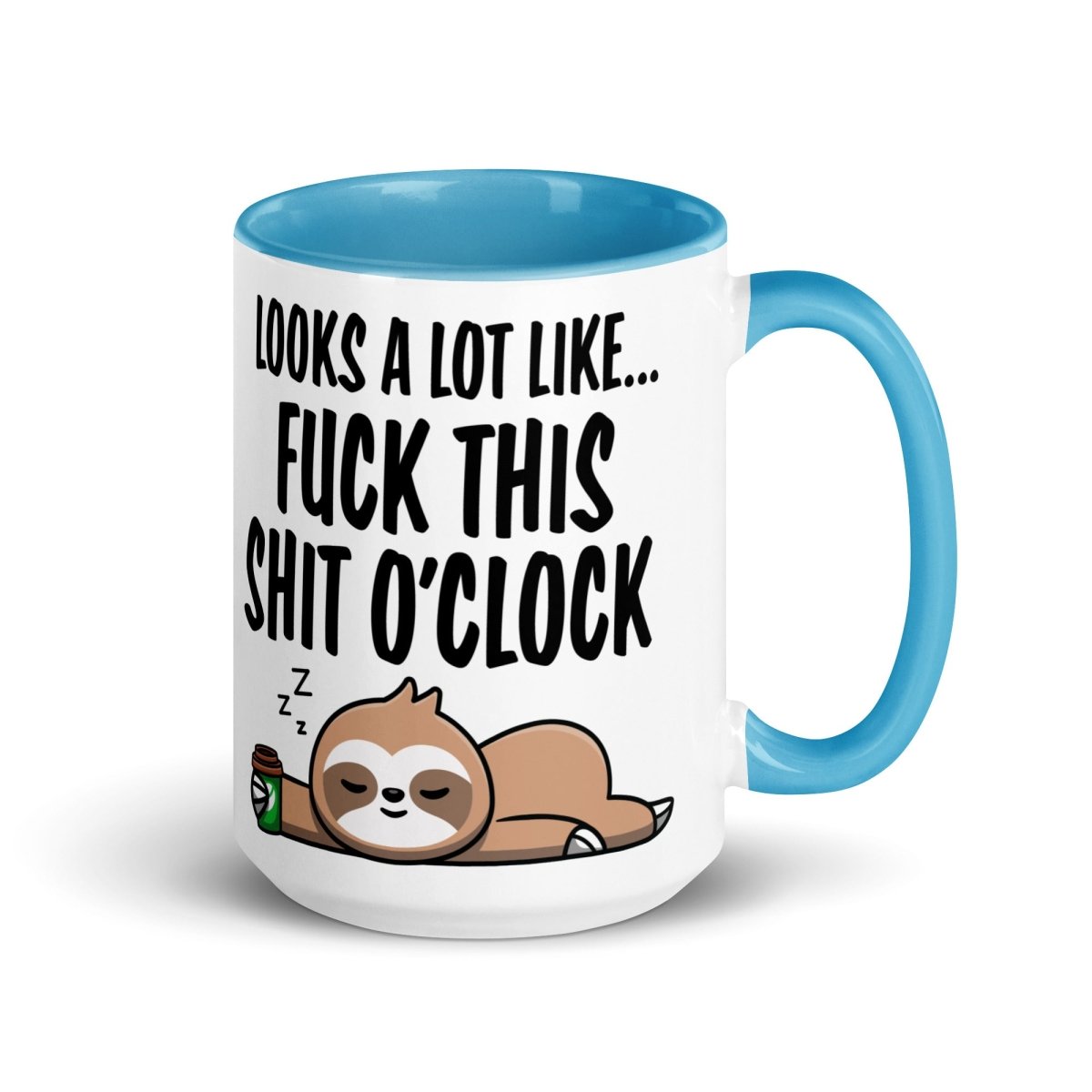Humor Sh#$ O'clock Inner Color Mug - Max & Co Tees