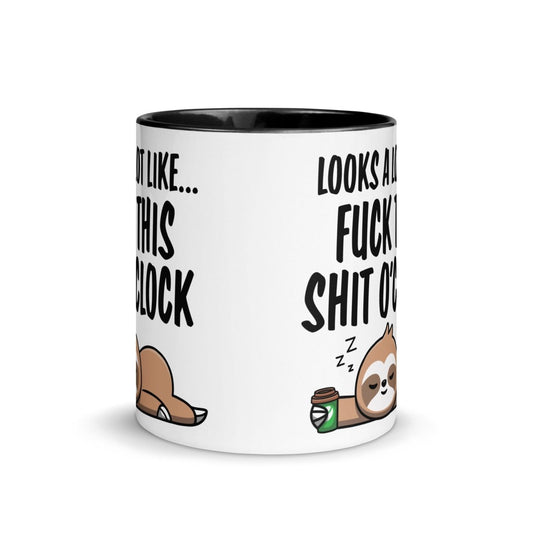 Humor Sh#$ O'clock Inner Color Mug - Max & Co Tees