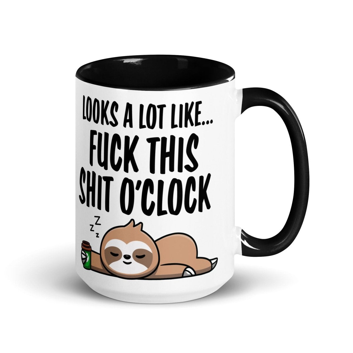 Humor Sh#$ O'clock Inner Color Mug - Max & Co Tees