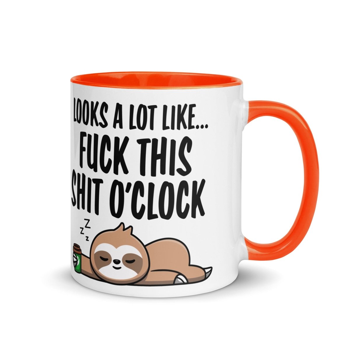 Humor Sh#$ O'clock Inner Color Mug - Max & Co Tees