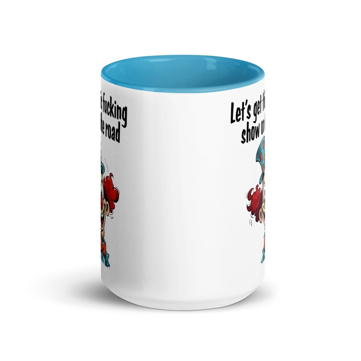 Humor Show on Road Inner Color Mug - Max & Co Tees