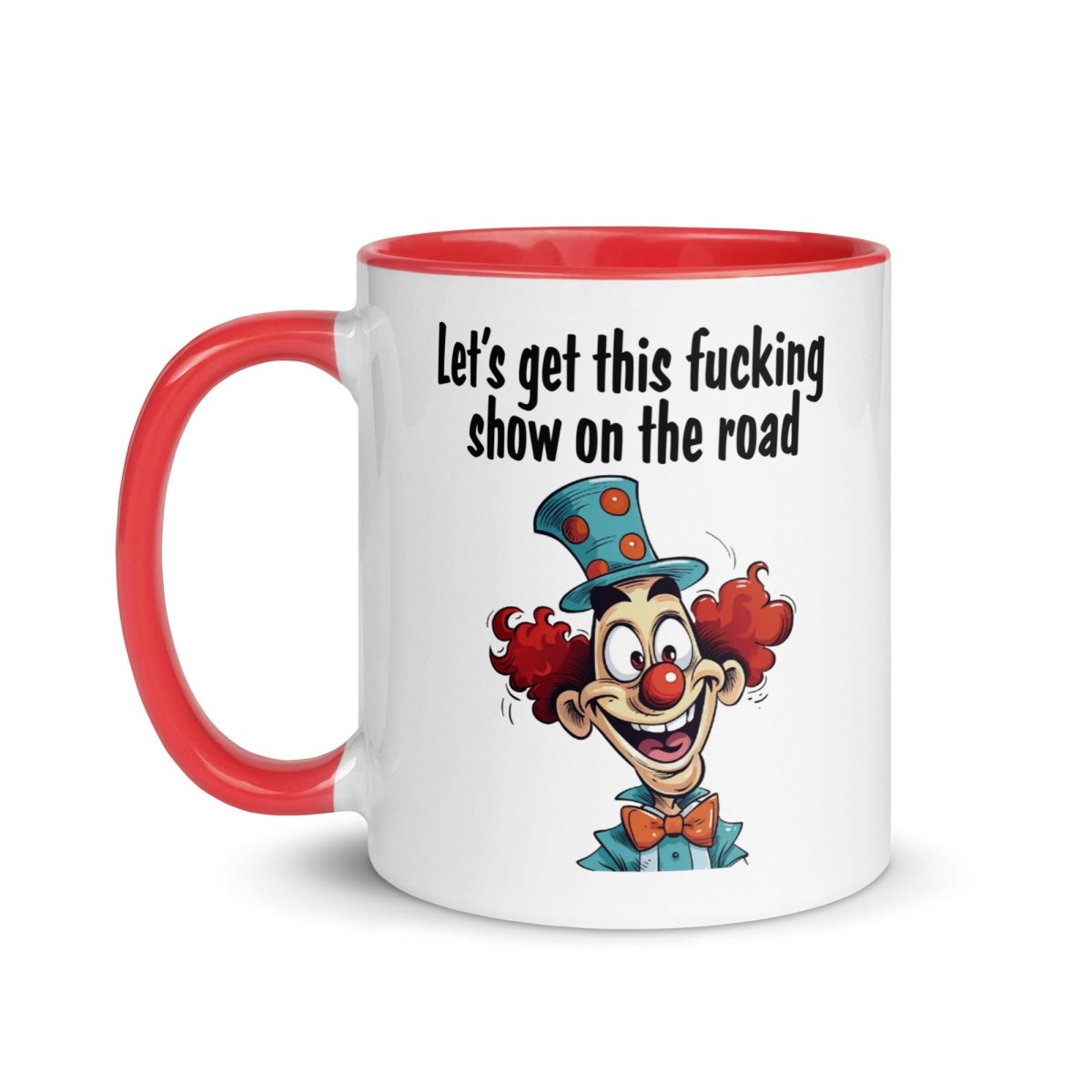 Humor Show on Road Inner Color Mug - Max & Co Tees