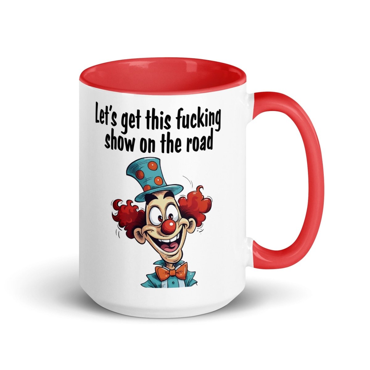 Humor Show on Road Inner Color Mug - Max & Co Tees