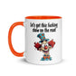 Humor Show on Road Inner Color Mug - Max & Co Tees