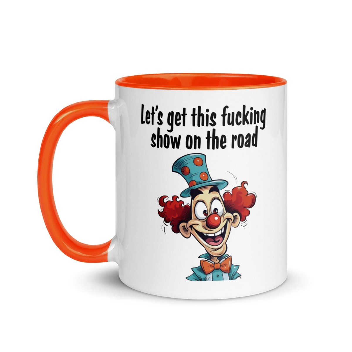 Humor Show on Road Inner Color Mug - Max & Co Tees