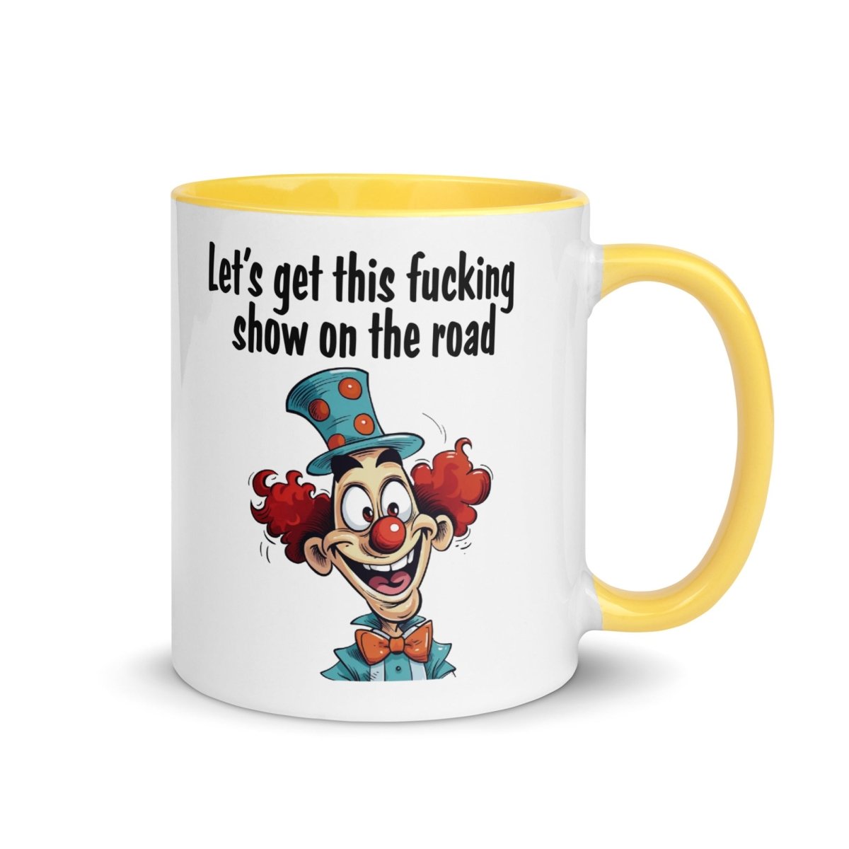Humor Show on Road Inner Color Mug - Max & Co Tees