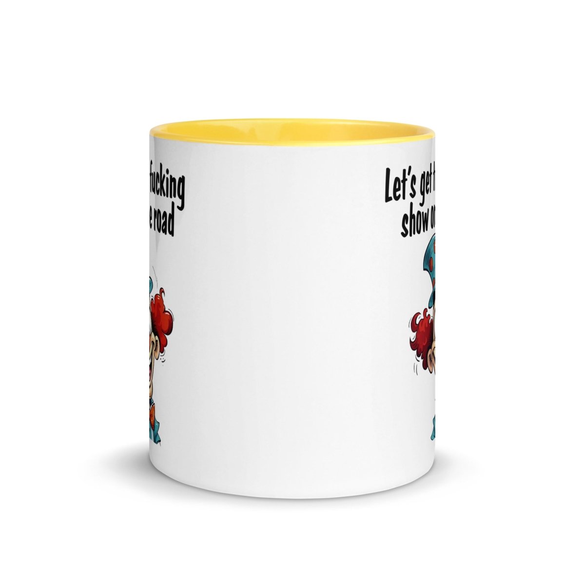 Humor Show on Road Inner Color Mug - Max & Co Tees