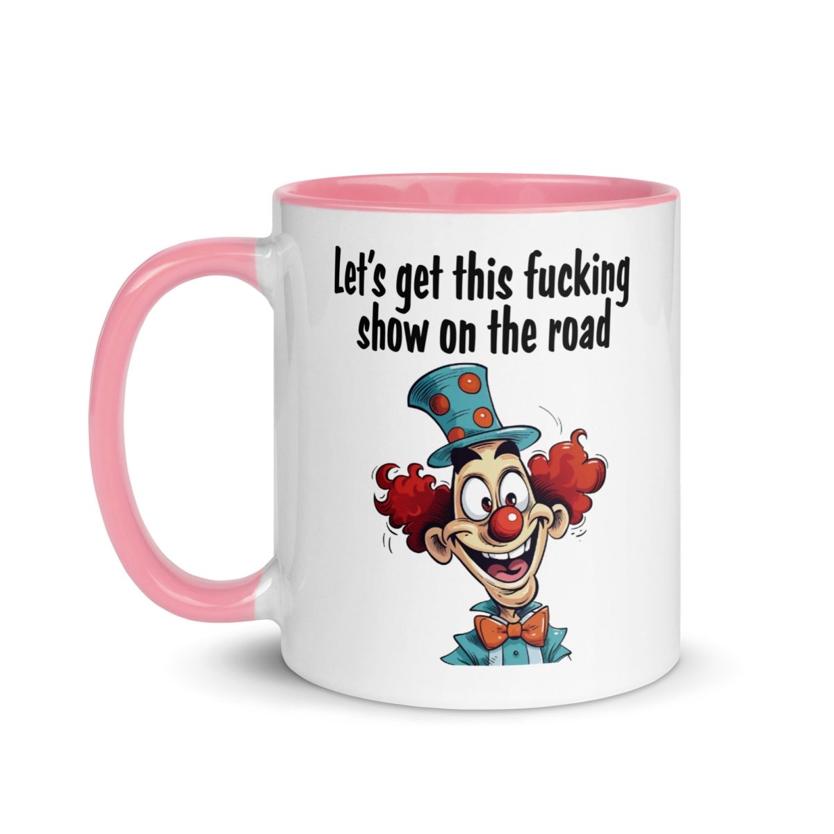 Humor Show on Road Inner Color Mug - Max & Co Tees
