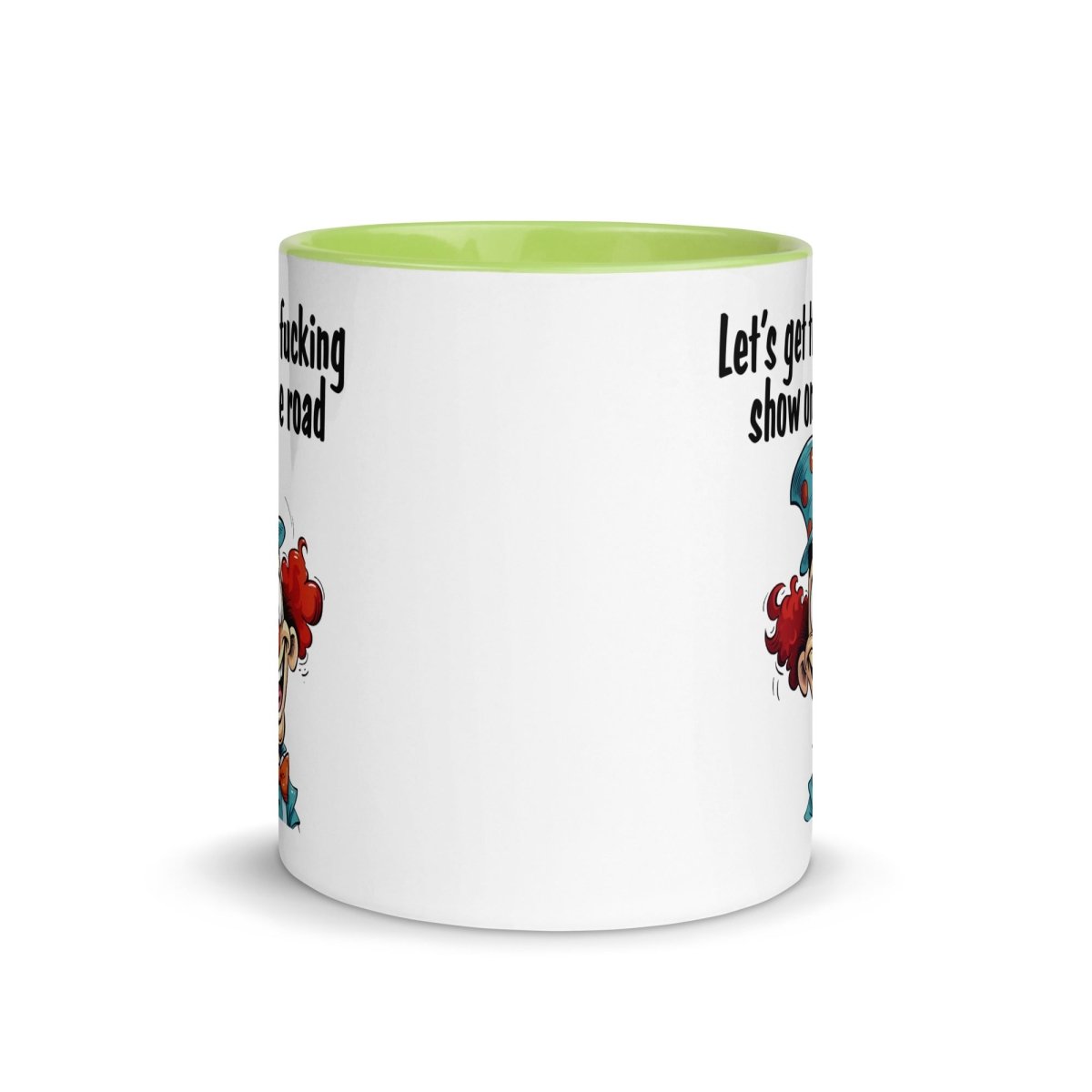 Humor Show on Road Inner Color Mug - Max & Co Tees