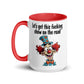 Humor Show on Road Inner Color Mug - Max & Co Tees
