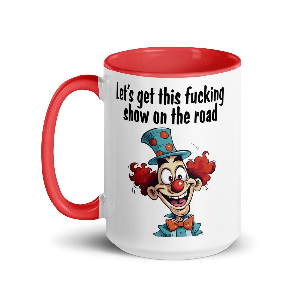 Humor Show on Road Inner Color Mug - Max & Co Tees
