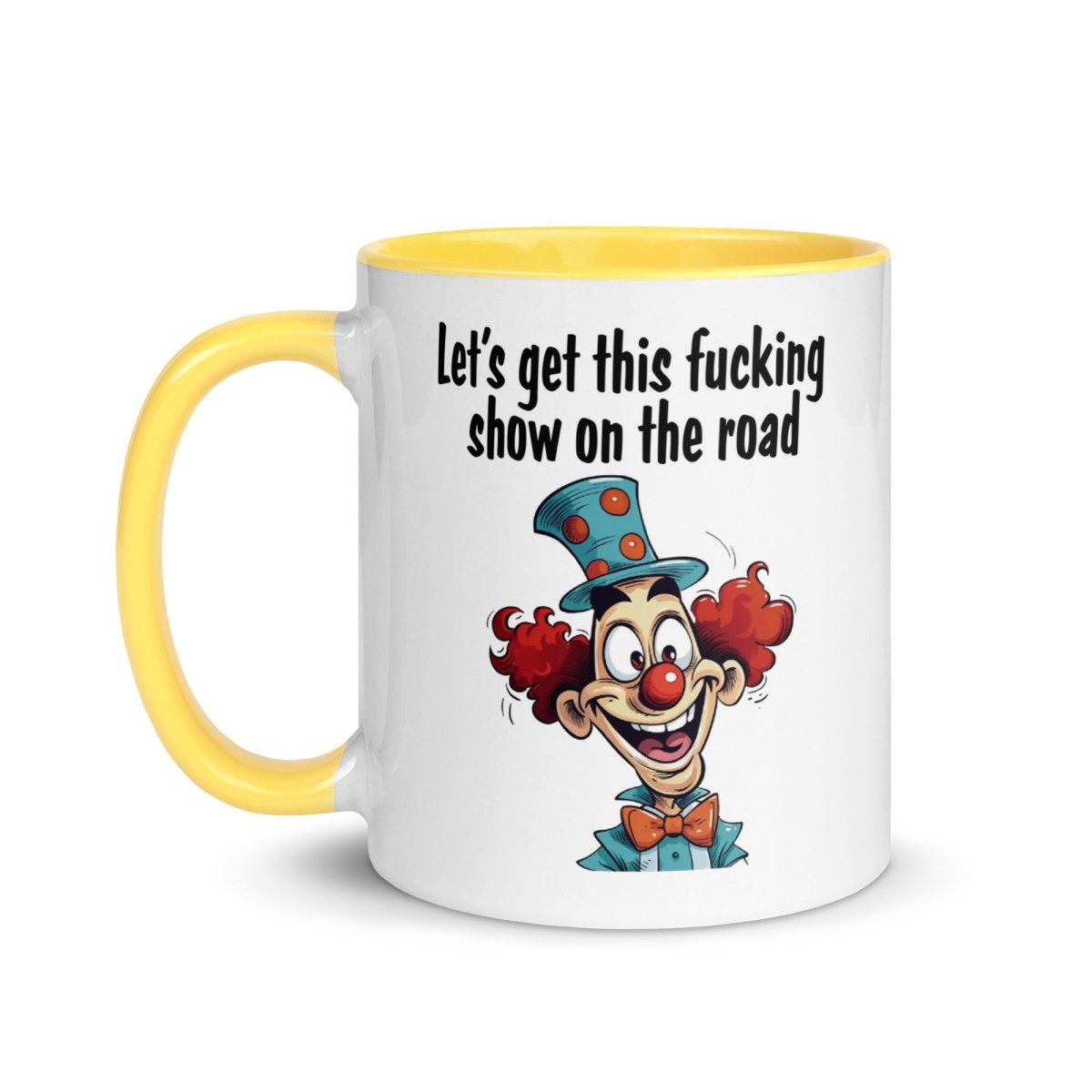 Humor Show on Road Inner Color Mug - Max & Co Tees