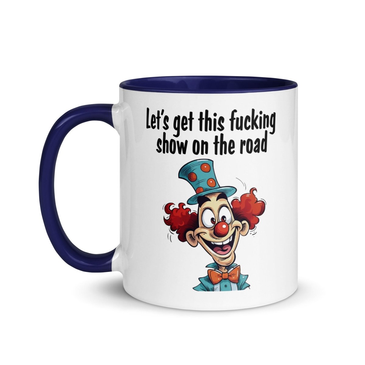 Humor Show on Road Inner Color Mug - Max & Co Tees