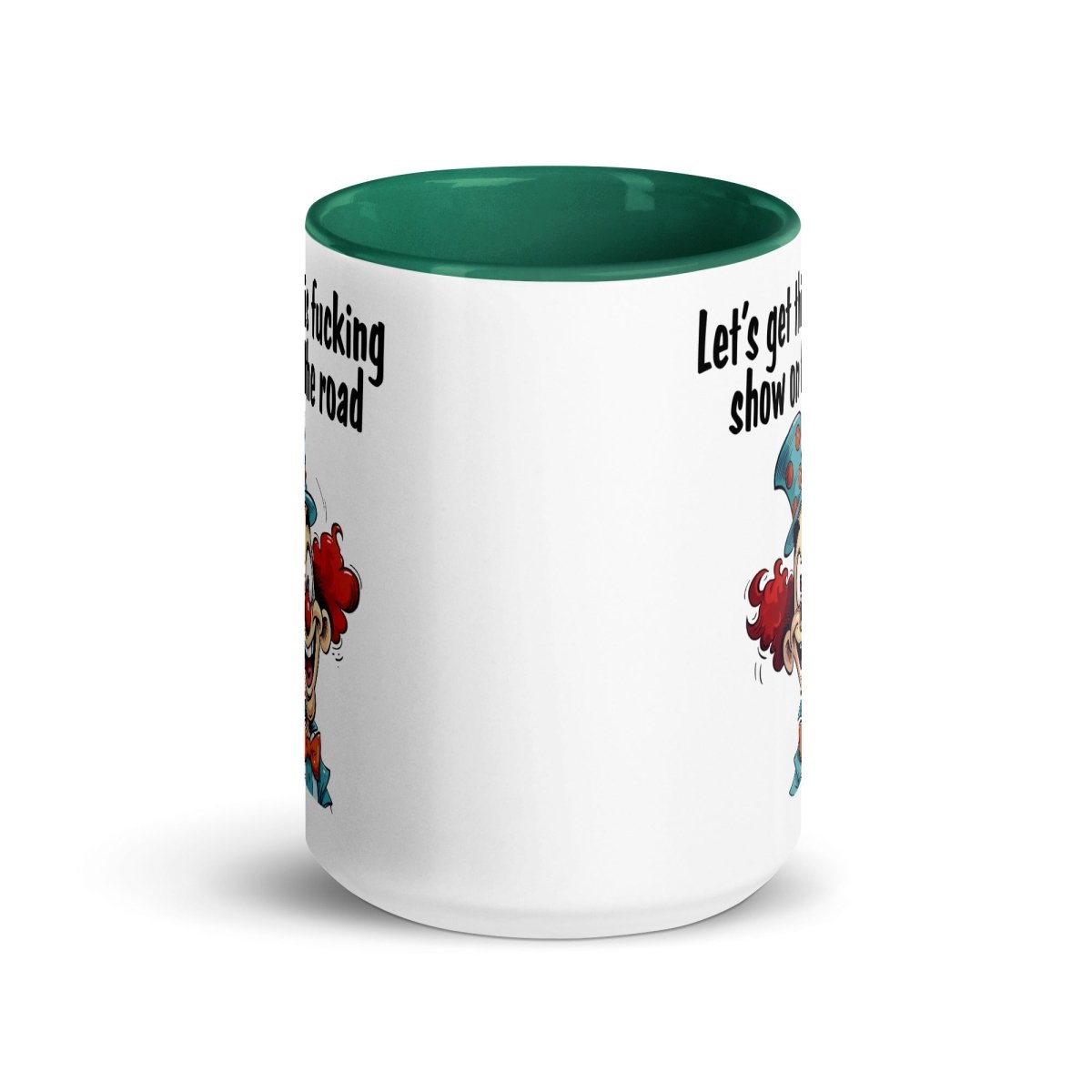 Humor Show on Road Inner Color Mug - Max & Co Tees