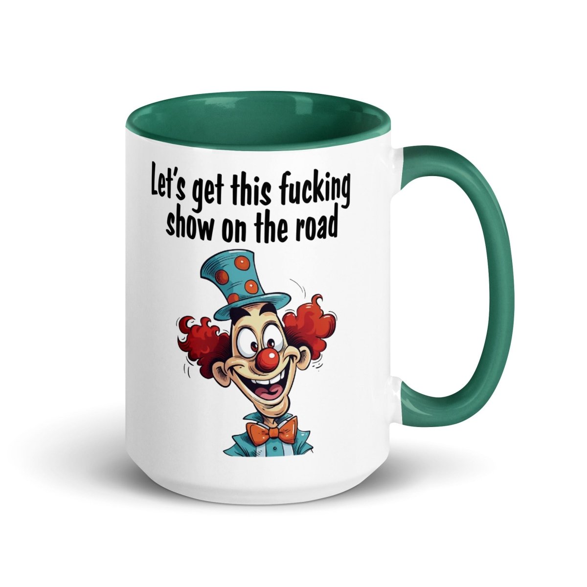 Humor Show on Road Inner Color Mug - Max & Co Tees