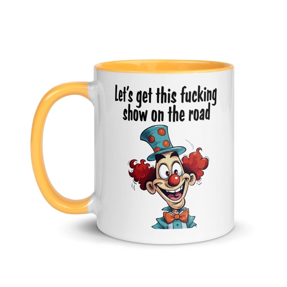Humor Show on Road Inner Color Mug - Max & Co Tees