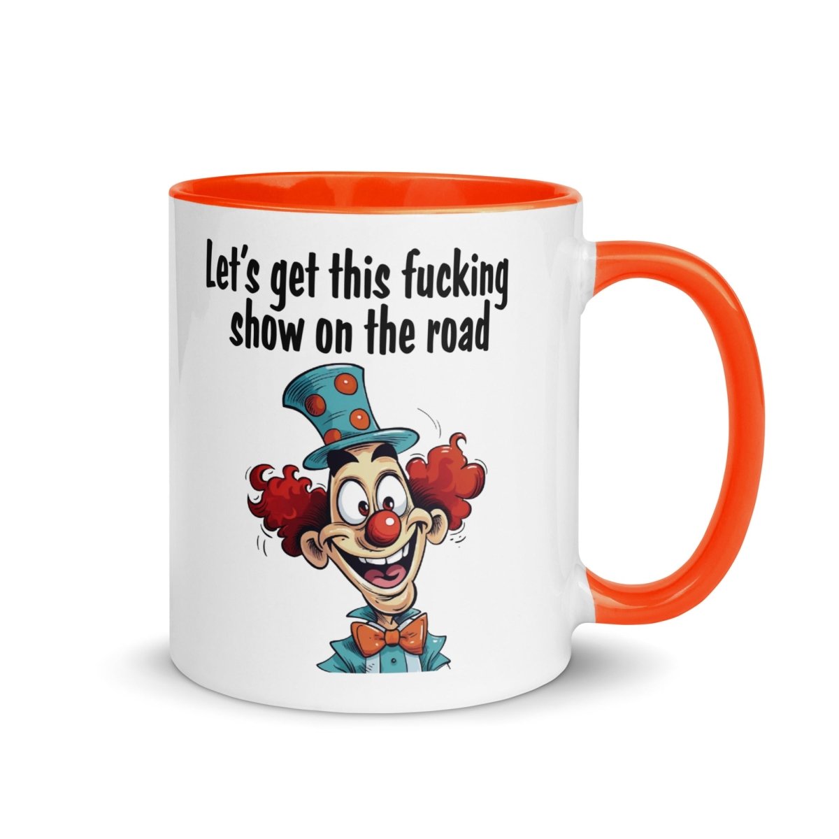 Humor Show on Road Inner Color Mug - Max & Co Tees