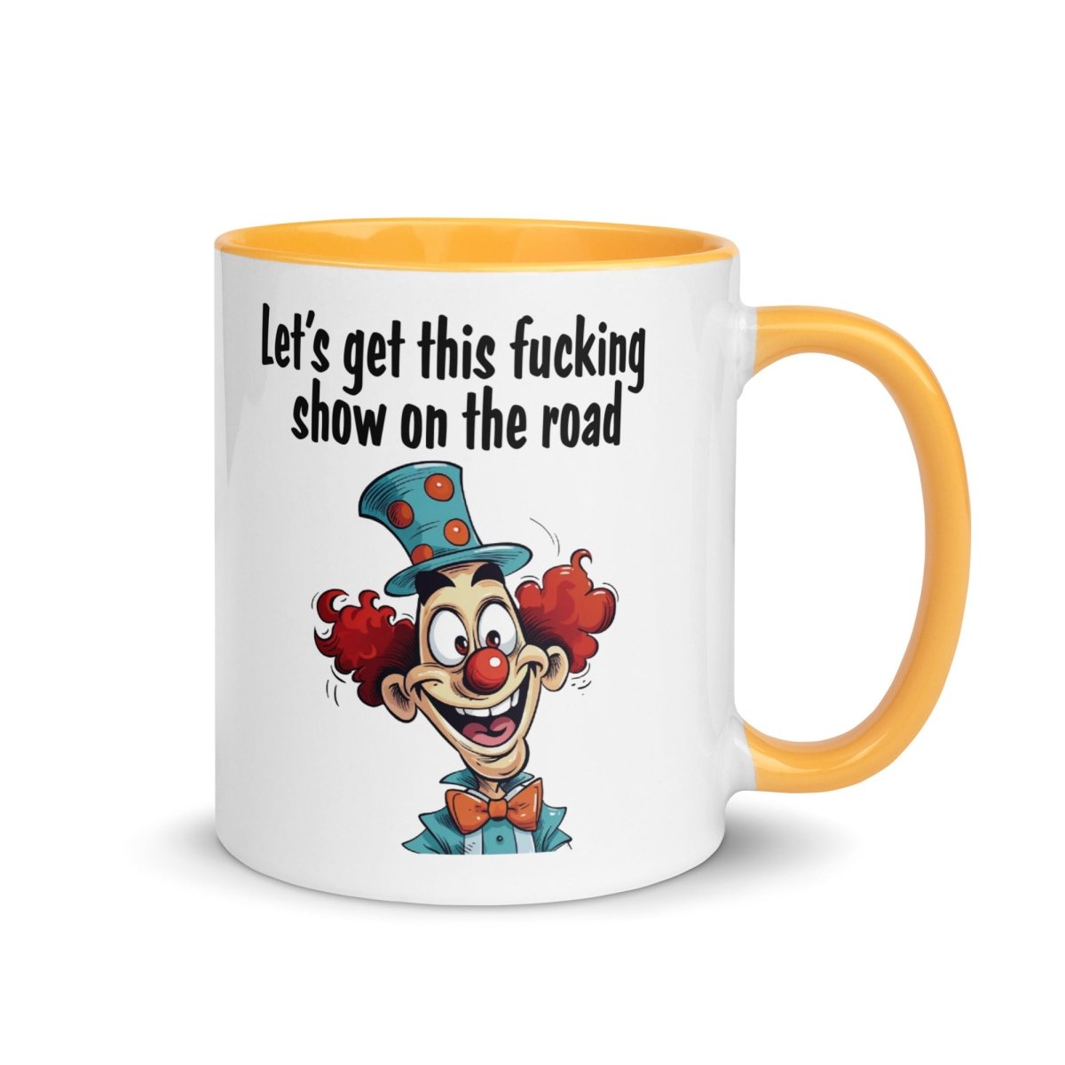 Humor Show on Road Inner Color Mug - Max & Co Tees