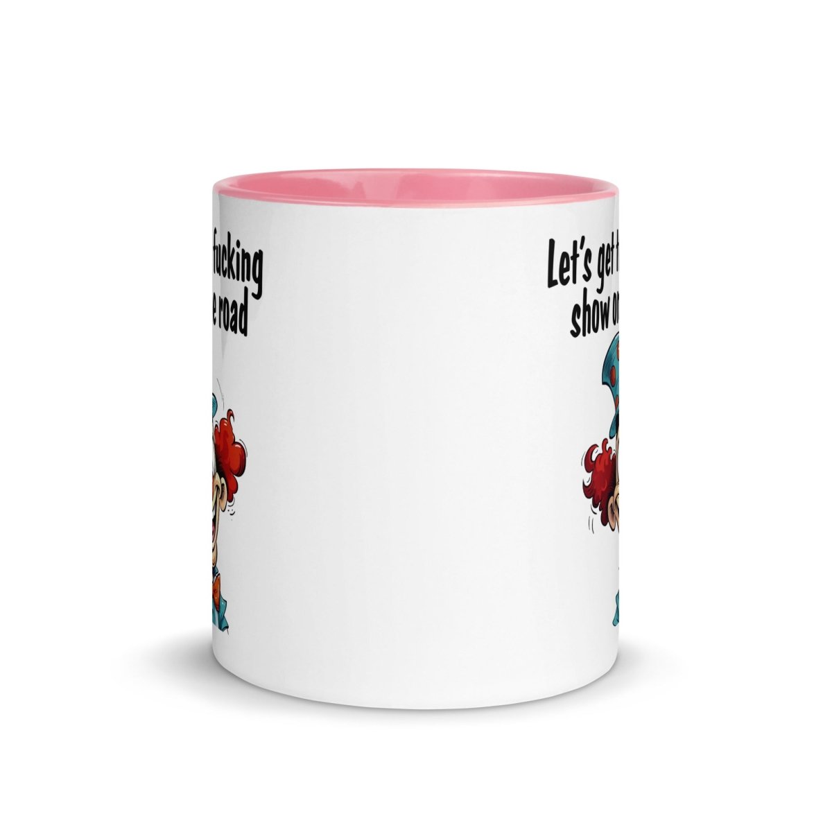 Humor Show on Road Inner Color Mug - Max & Co Tees
