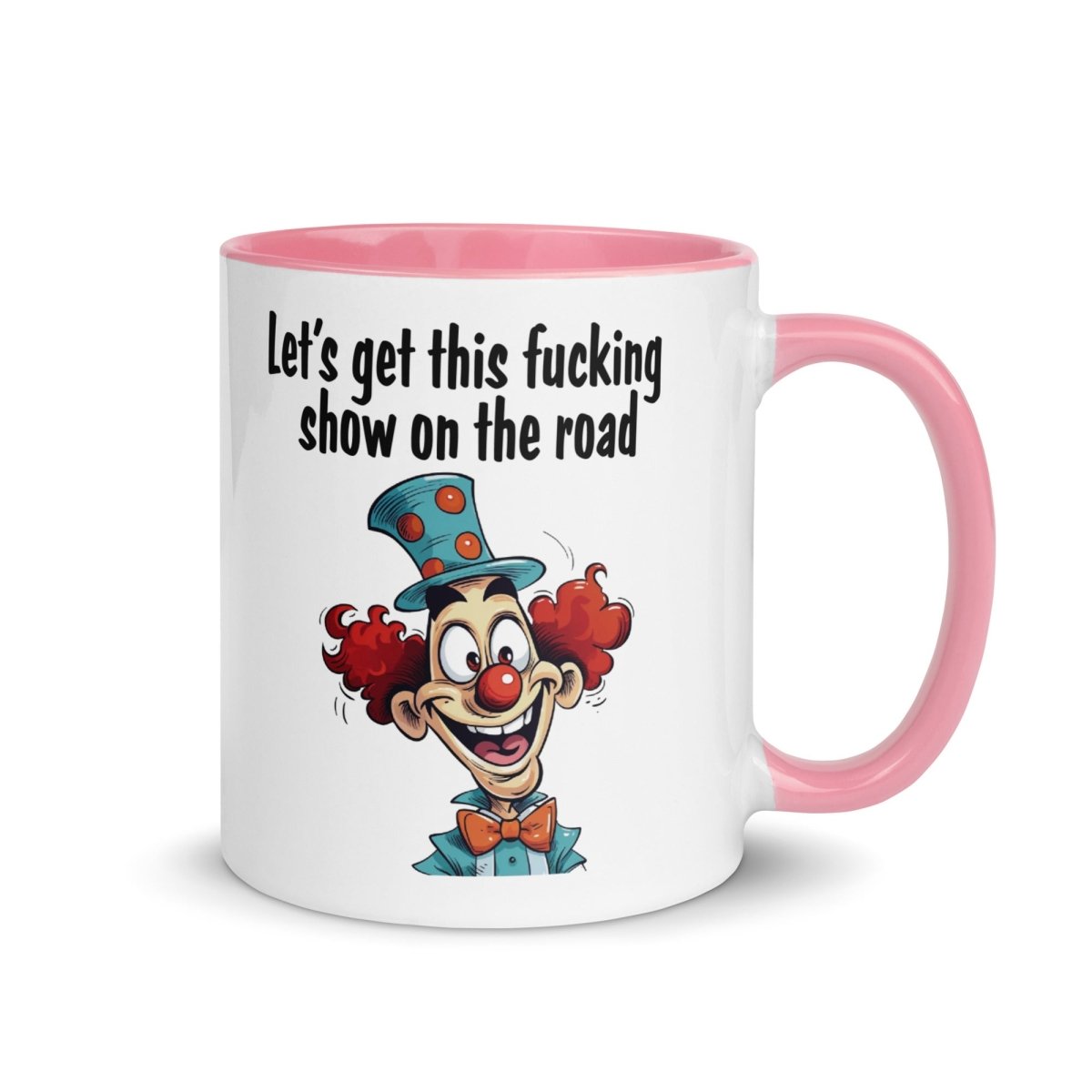 Humor Show on Road Inner Color Mug - Max & Co Tees