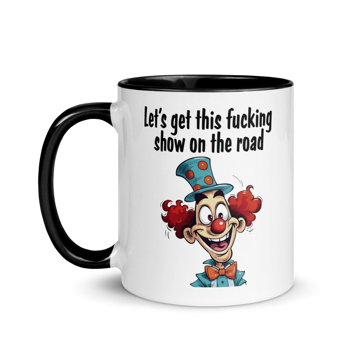 Humor Show on Road Inner Color Mug - Max & Co Tees
