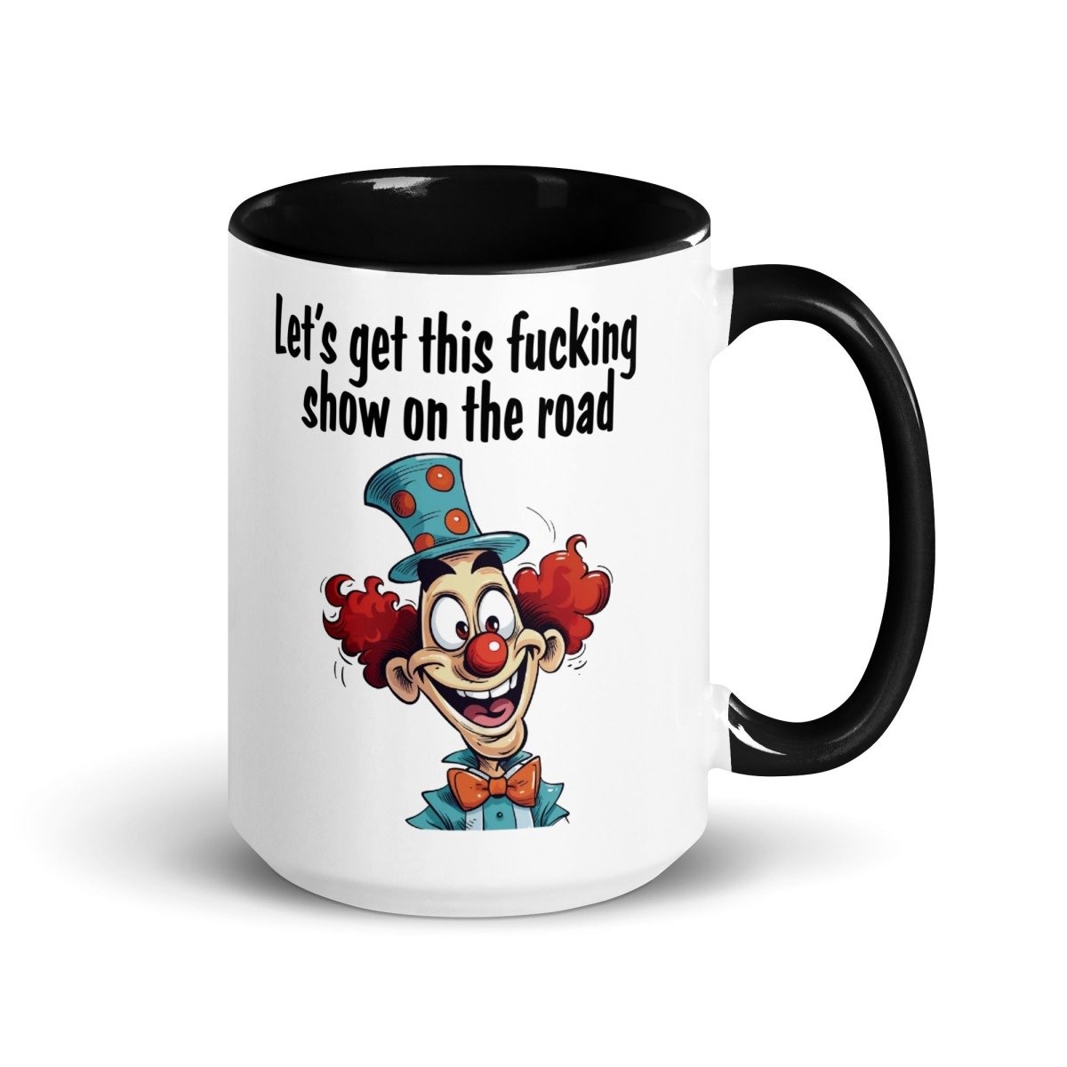 Humor Show on Road Inner Color Mug - Max & Co Tees