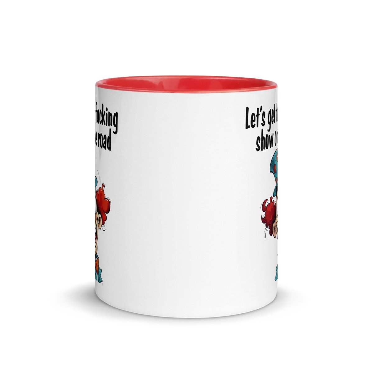 Humor Show on Road Inner Color Mug - Max & Co Tees