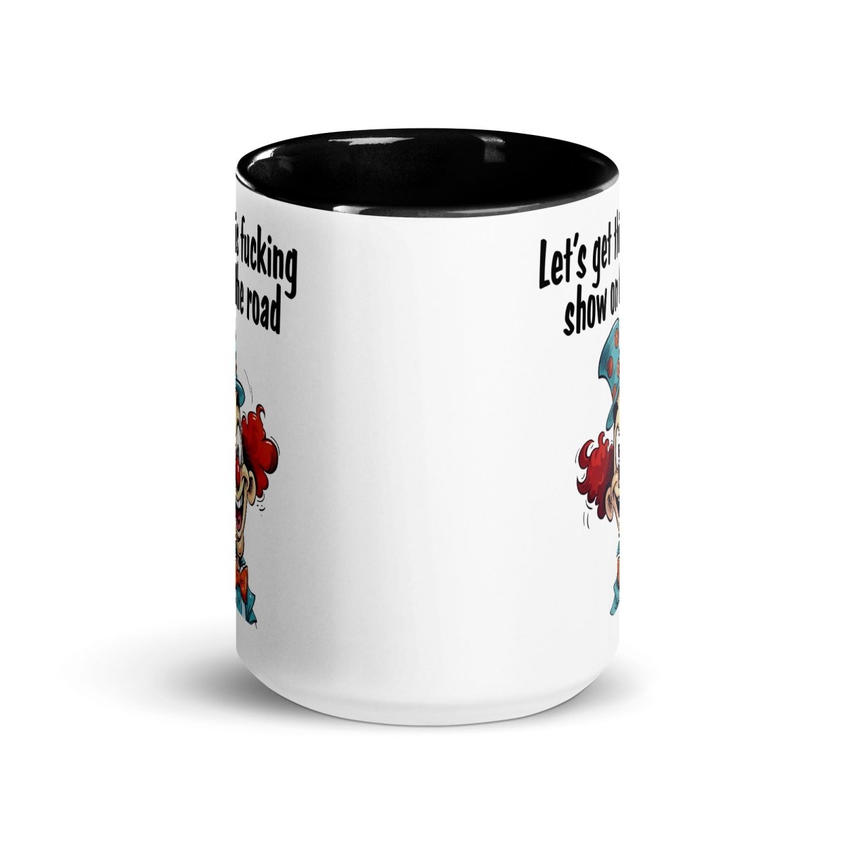 Humor Show on Road Inner Color Mug - Max & Co Tees