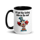 Humor Show on Road Inner Color Mug - Max & Co Tees