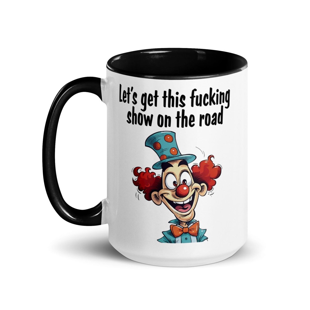 Humor Show on Road Inner Color Mug - Max & Co Tees