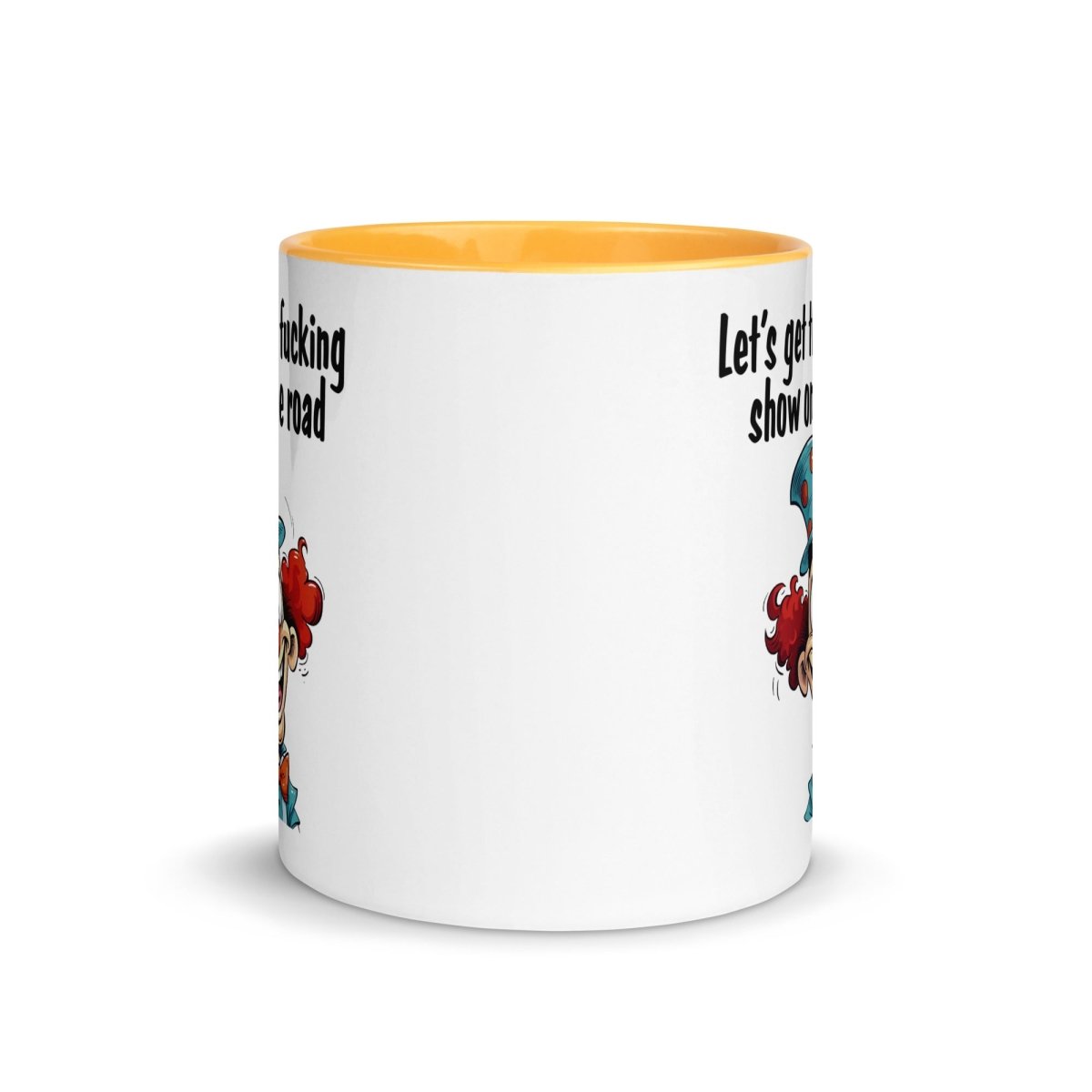 Humor Show on Road Inner Color Mug - Max & Co Tees