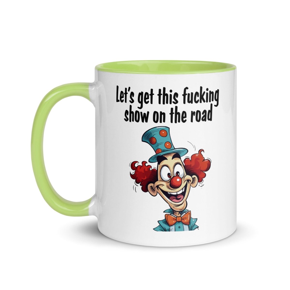 Humor Show on Road Inner Color Mug - Max & Co Tees