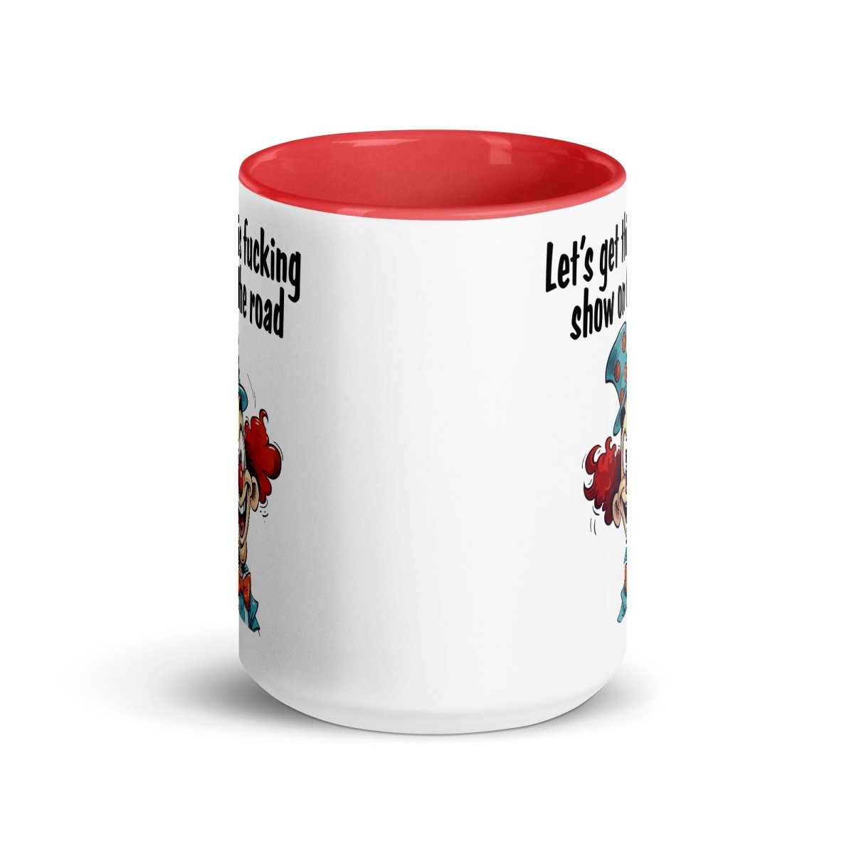 Humor Show on Road Inner Color Mug - Max & Co Tees