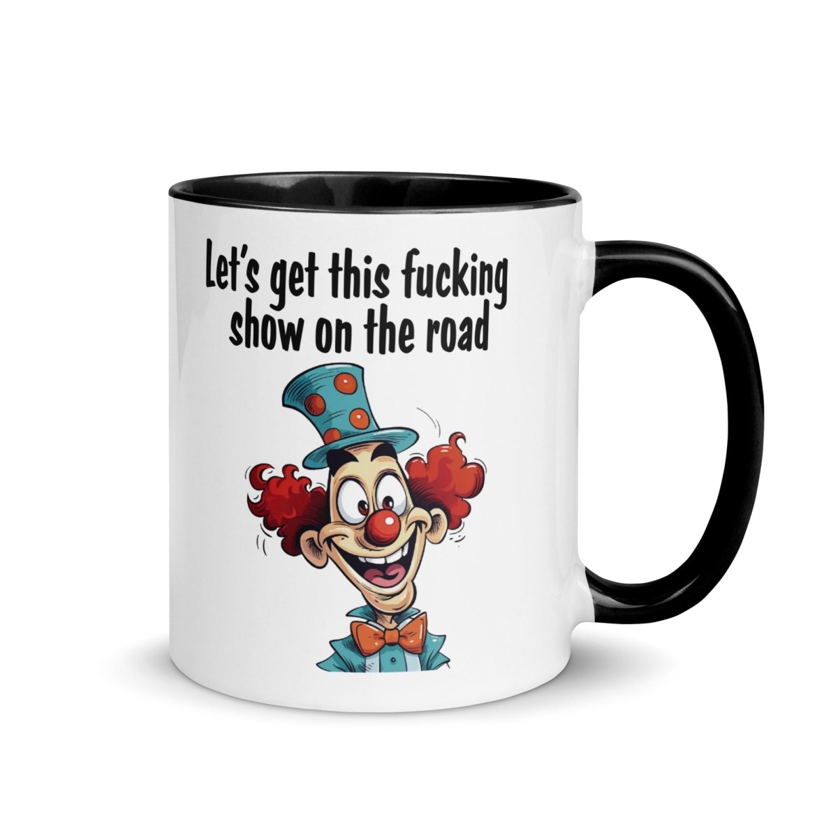 Humor Show on Road Inner Color Mug - Max & Co Tees
