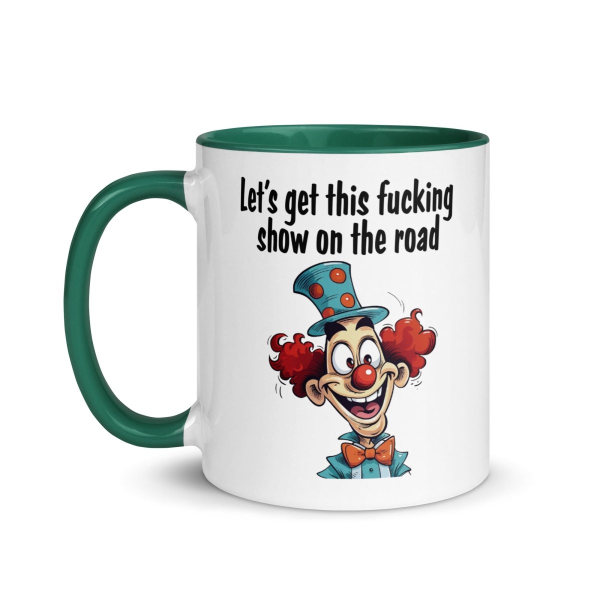 Humor Show on Road Inner Color Mug - Max & Co Tees