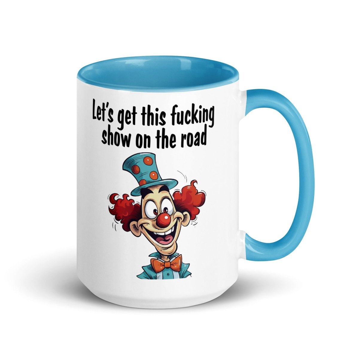 Humor Show on Road Inner Color Mug - Max & Co Tees
