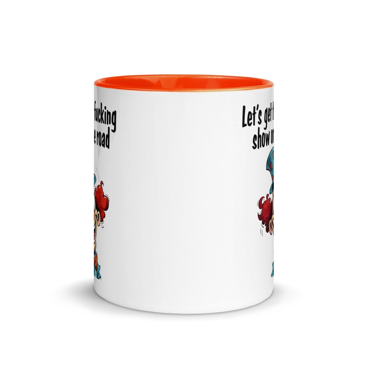 Humor Show on Road Inner Color Mug - Max & Co Tees