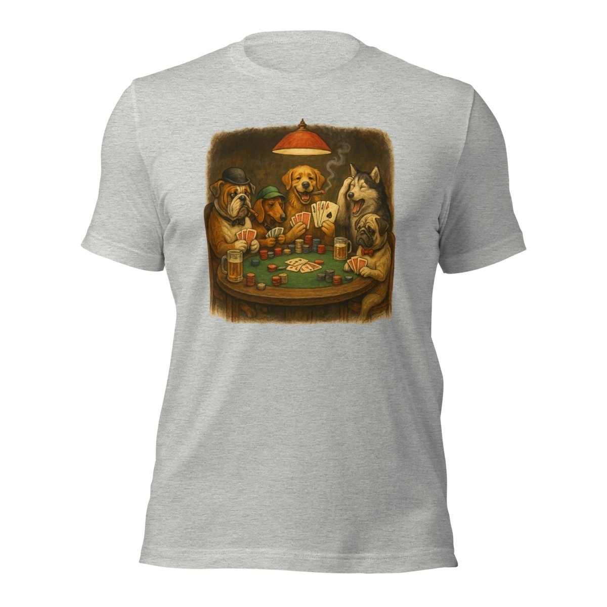 Max & Friends "Dogs Playing Poker" Tee - Max & Co Tees