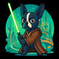 Max & Friends "Max Jedi Future Scene" Tee - Max & Co Tees