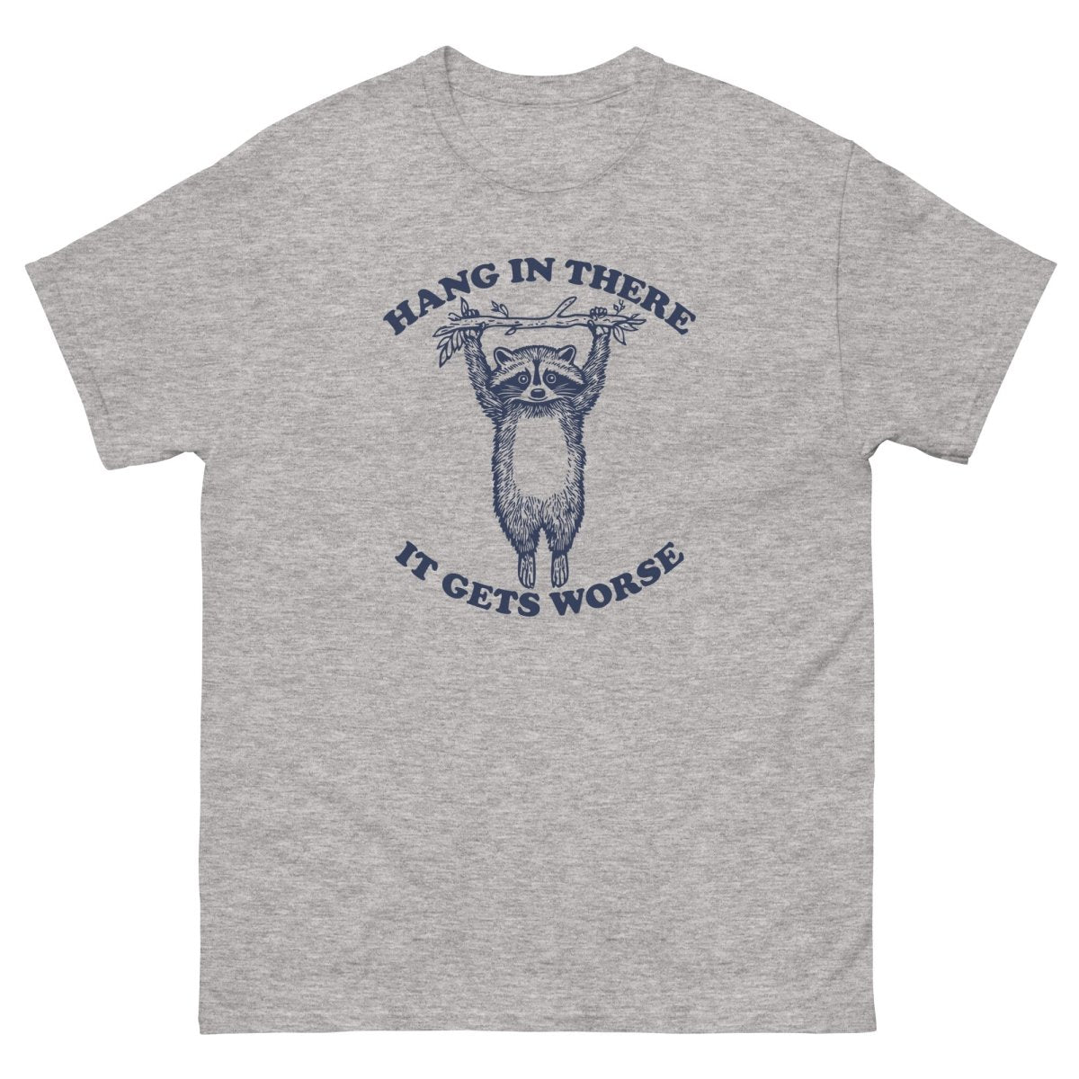 Max & Friends Racoon Hang in There Tee - Max & Co Tees