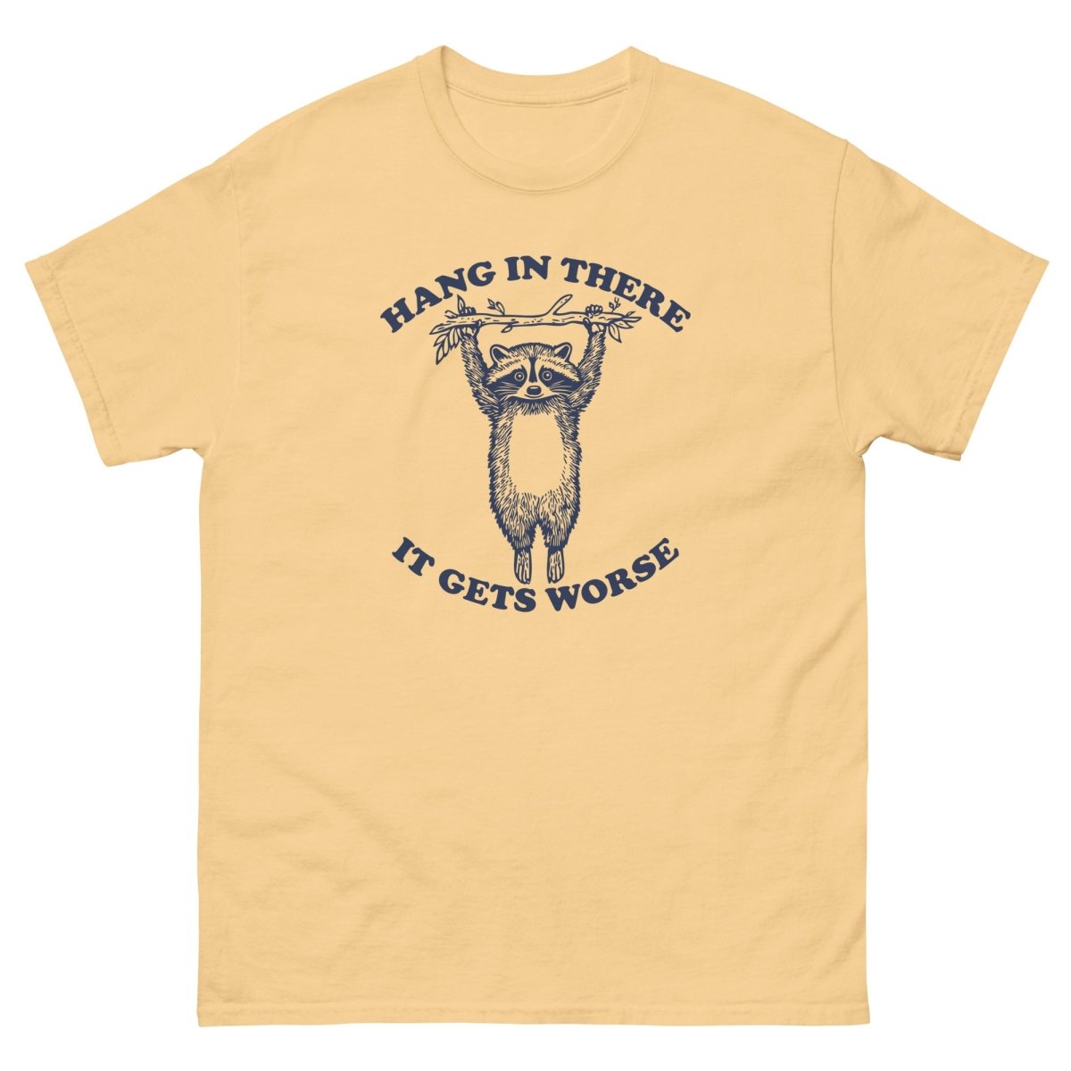Max & Friends Racoon Hang in There Tee - Max & Co Tees