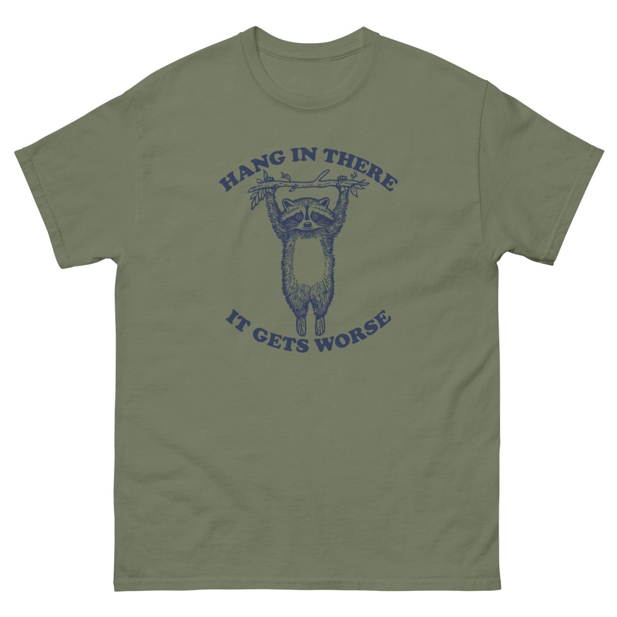 Max & Friends Racoon Hang in There Tee - Max & Co Tees