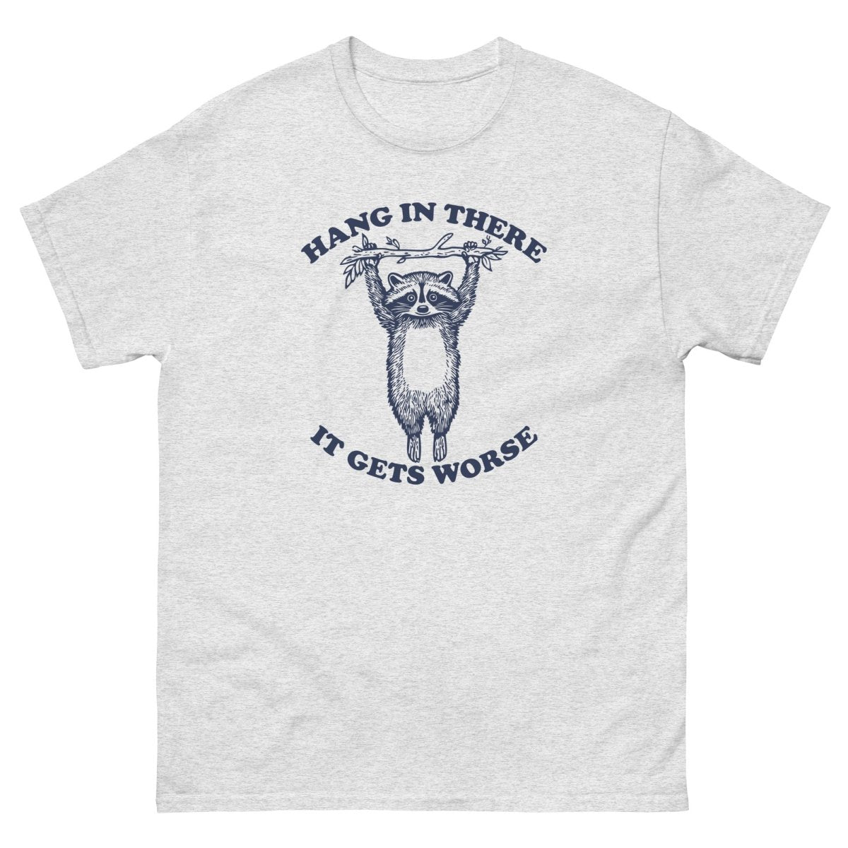 Max & Friends Racoon Hang in There Tee - Max & Co Tees