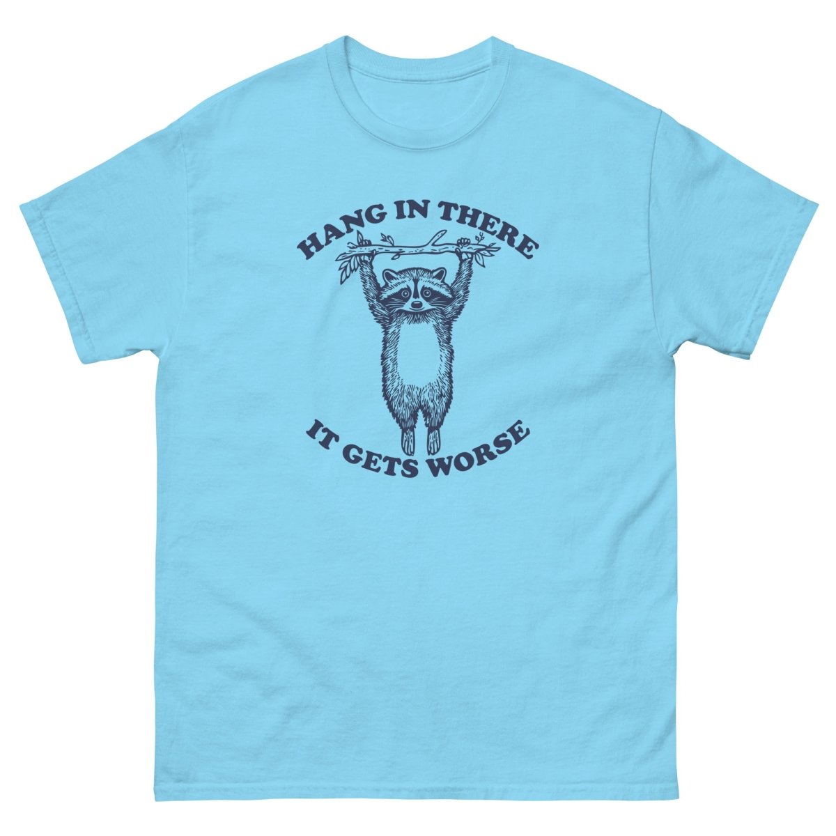 Max & Friends Racoon Hang in There Tee - Max & Co Tees